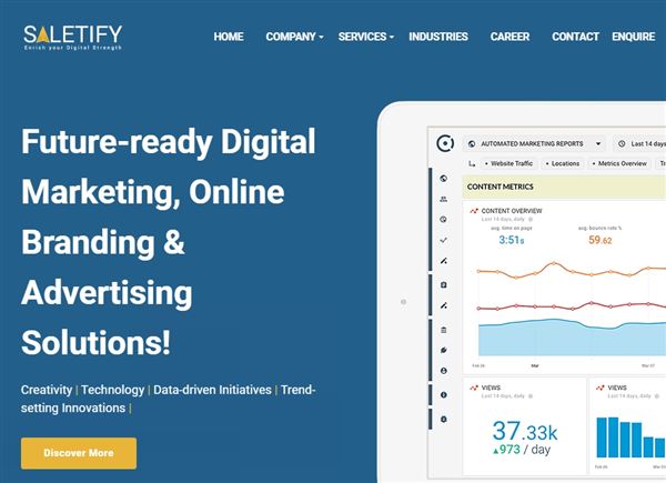 Saletify Marketing : Digital Agency (SEO, SMO & SEM Company)